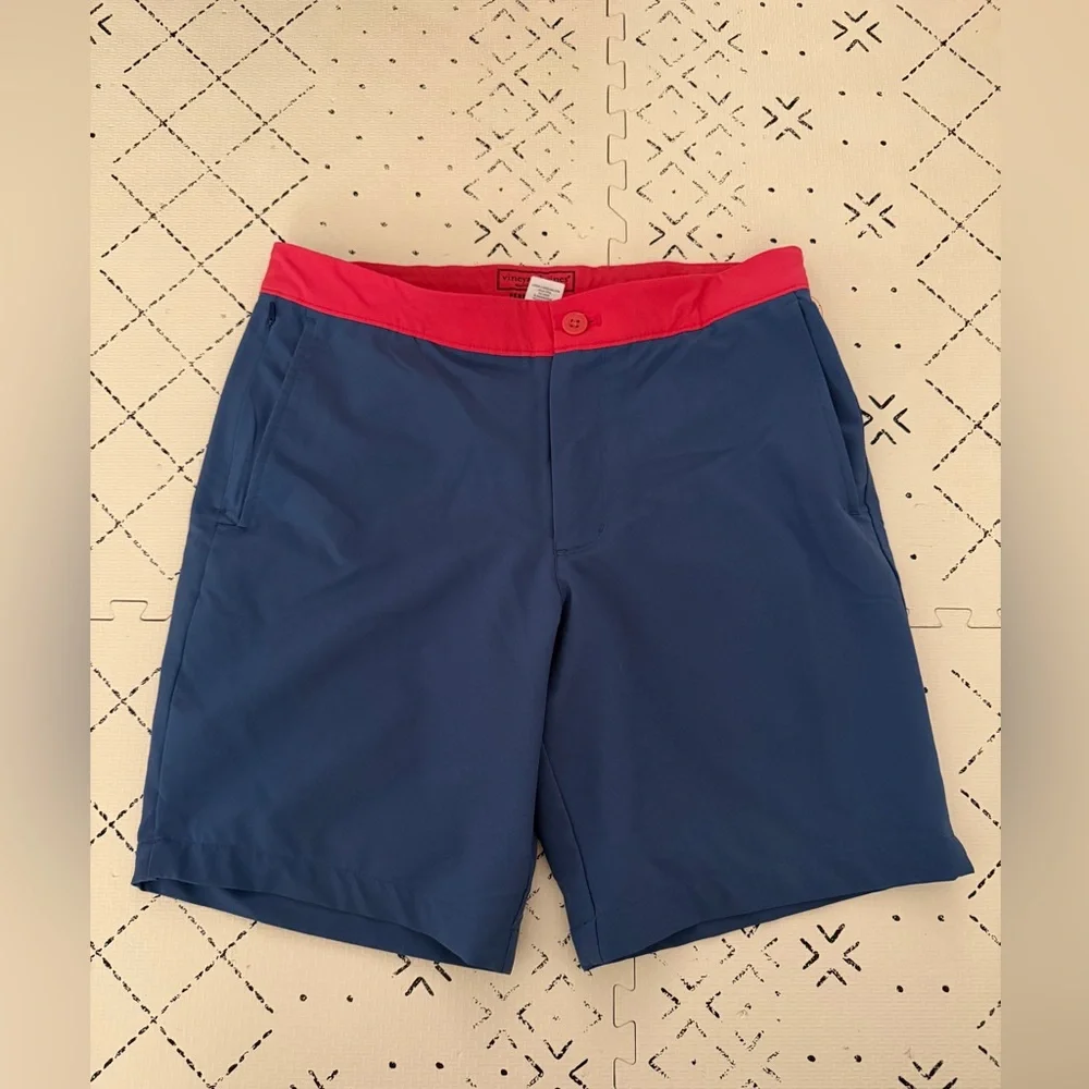 Vineyard Vines Performance Men's Blue Swim Shorts Trunks‎ Size 30
